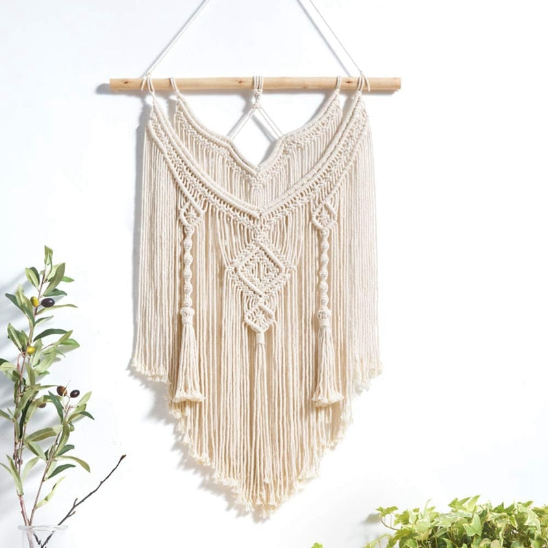 Macrame boho chic hot sale