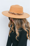 Tulsa Tan Chain Felt Panama Hat